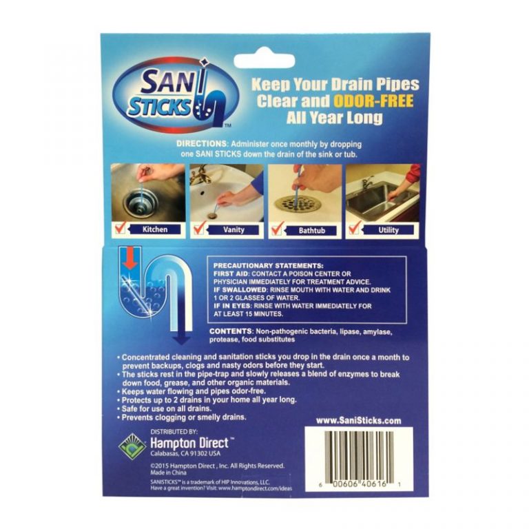Sani Sticks™ 24Pack Drain Cleaner & Deodorizer As Seen On TV Tech