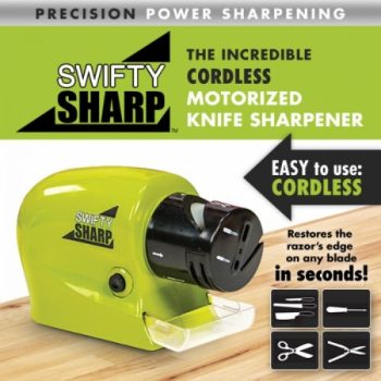 Auto Swifty Sharpener Electric Knife Sharpener Whetstone Sharp Motorized  Kitchen Knives – Yiwu Safe Trade