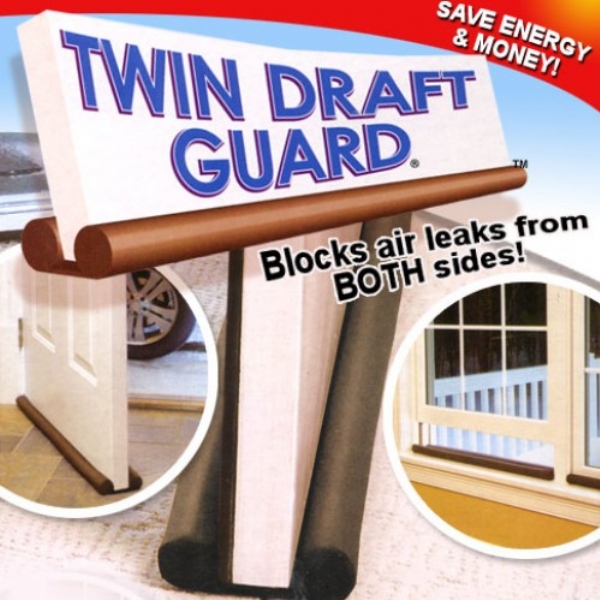 Twin Draft Guard Insulating Device