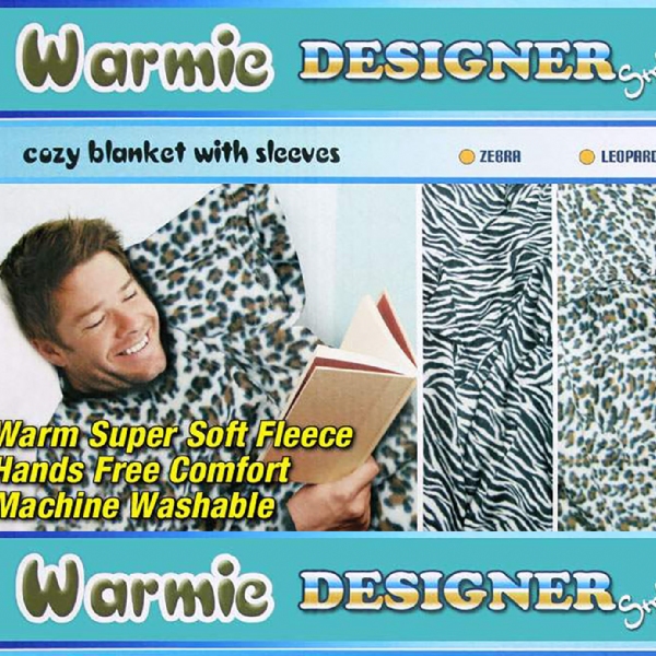 Warmie- Cozy Blanket with Sleeves