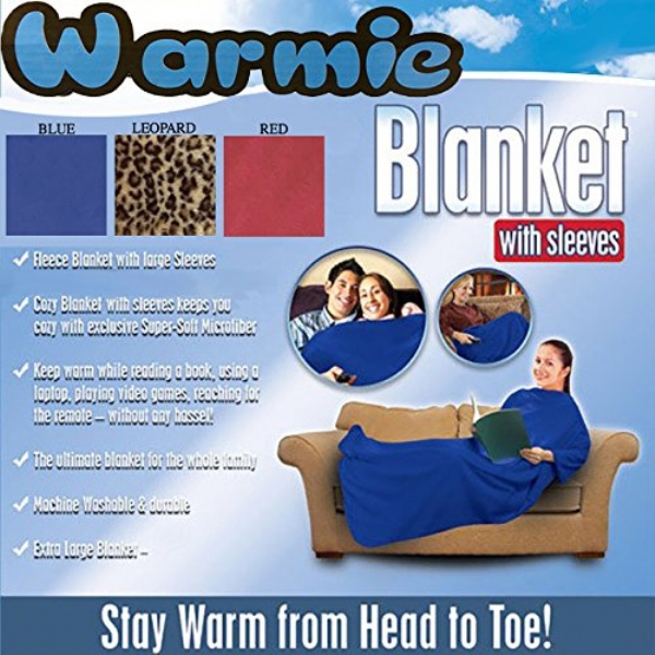 Warmie- Cozy Blanket with Sleeves