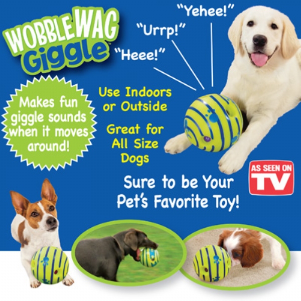 Wobble Wag Giggle Dog Ball
